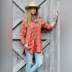 Tasha Polizzi highland shirt